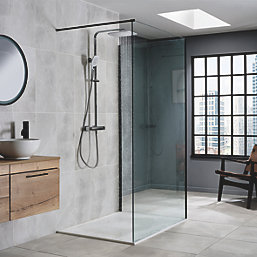 Triton Velino HP Rear-Fed Exposed Chrome Thermostatic Diverter Mixer Shower