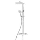 Triton Velino HP Rear-Fed Exposed Chrome Thermostatic Diverter Mixer Shower