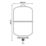 Flomasta Potable Expansion Vessel 24Ltr