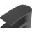 Swirl Wye Matt Black 150mm Cloakroom Lever Mono Basin Mixer Tap  With Clicker Waste