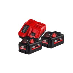 Milwaukee M18ONEFHPX-552X 4.2kg 18V 2 x 5.5Ah Li-Ion RedLithium High Output Brushless Cordless Hammer Drill