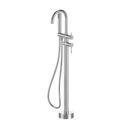 Swirl Melba Chrome 1161mm Floor Mounted Single Control Manual Shower Mixer Tap