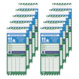 Scafftag  Tower Tag Inserts 10 Pack