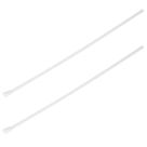 Essentials Non Fire Rated Easy Release Cable Ties Natural 30cm x 0.45cm 100 Pack