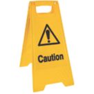 "Caution" A-Frame Sign 600mm x 300mm