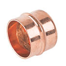 Midbrass  Copper Solder Ring Stop Ends 3/4" 2 Pack