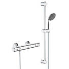 Grohe Precision Start HP Rear-Fed Exposed Chrome Thermostatic Shower Mixer