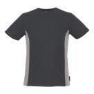 Site Leckman Short Sleeve T-Shirt Black Medium 43" Chest