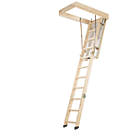 Werner Timberline 3-Sections Insulated Timber Loft Ladder Kit 2.92m