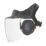 JSP EVOGuard C2 Industrial Browguard System Clear