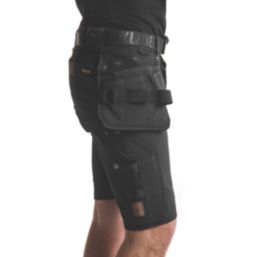 Blaklader  4-Way Stretch Shorts Black 40" W