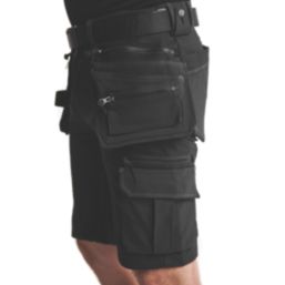 Blaklader  4-Way Stretch Shorts Black 40" W