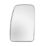 Summit CMV-19LBH Heated Passenger Side Replacement Commercial Mirror Glass with Heated Backing Plate