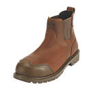 Site Hallissey   Safety Dealer Boots Brown Size 11