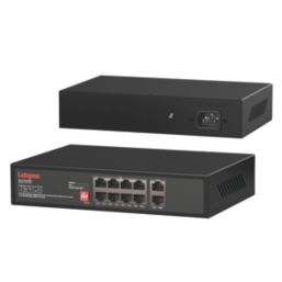 Labgear 60053PI/S 8 Port PoE 10/100/1000Mbps Unmanaged Switch Black