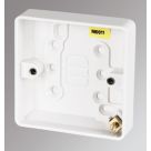 MK Logic Plus 1-Gang Surface Pattress  Back Box 16mm