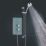 Mira Azora Frosted Glass 9.8kW  Electric Shower