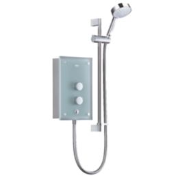 Mira Azora Frosted Glass 9.8kW  Electric Shower