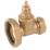 Midbrass Gate Type Pump Valve 3/4" x 3/4"