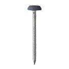 Timco Polymer-Headed Nails Anthracite Grey Head A4 Stainless Steel Shank 3.2mm x 50mm 100 Pack