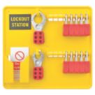 Essentials 10-Padlock Lockout Station