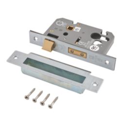 Eclipse 24715 Fire Rated Commercial Medium Duty Locking Door Pack Set Satin Anodised Aluminium