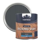 Fortress  2.5Ltr Graphite Anti Slip Decking Stain