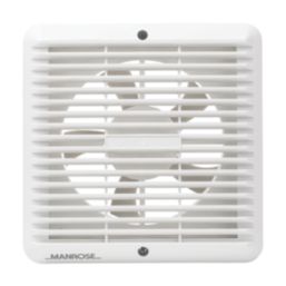 Manrose XF150BP 150mm (6") Axial Kitchen Extractor Fan  White 240V