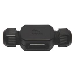 Raytech Fred/4-N 2-Entry 3-Pole IP69K Gel-Filled Straight Cable Joint Black
