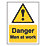 "Danger Men At Work" Sign 400mm x 300mm