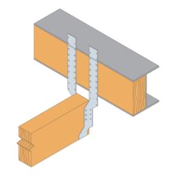 Simpson Strong-Tie Timber Joist Hangers 75mm x 463mm 10 Pack