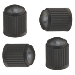 Pearl Consumables Universal Tyre Valve Dust Cap 4 Pack