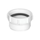 McAlpine T12A-F 1 1/2" BSP EU / UK Coupler White 40mm x 40mm