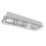 4lite  Indoor & Outdoor Maintained or Non-Maintained Emergency Rectangular LED Bulkhead White 3.5W 167lm