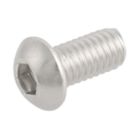 Easyfix Button Head Socket Screws A2 Stainless Steel M6 x 12mm 50 Pack