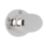 Smith & Locke Oval Mortice Knobs 55mm Pair Polished Chrome
