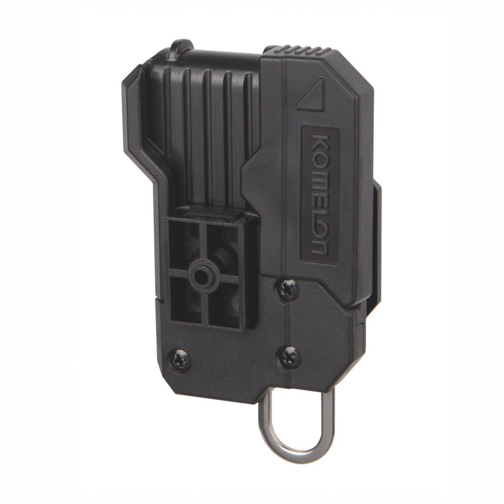 Komelon Universal Quick Draw Tape Measure Belt Clip Black Screwfix