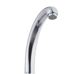 57A  Deck-Mounted Dual-Lever Mixer Kitchen Tap Chrome