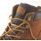 Site Touchstone Size 8  Dark Honey Water-Resistant Steel Toe Cap Safety Boots