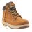 Site Touchstone Size 8  Dark Honey Water-Resistant Steel Toe Cap Safety Boots
