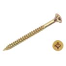 TurboGold  PZ Double-Countersunk  Multipurpose Screws 6mm x 80mm 100 Pack