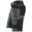 Snickers 6151 Stretch Work Shorts Steel Grey / Black 30" W