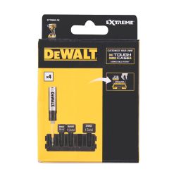 DEWALT  Hex Shank Stubby Nut Driver Bit Holder Set 8mm-13mm 4 Pieces