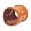 FloPlast Push-Fit 15° Double Socket Bend 110mm