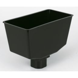 FloPlast  Universal Hopper 65-68mm Black