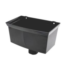 FloPlast  Universal Hopper 65-68mm Black