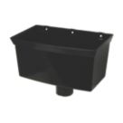 FloPlast  Universal Hopper 65-68mm Black