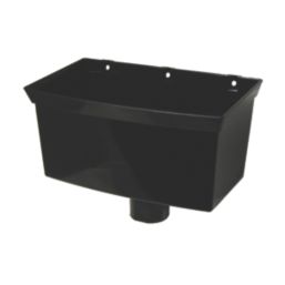 FloPlast  Universal Hopper 65-68mm Black