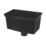 FloPlast  Universal Hopper 65-68mm Black