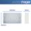 Hager Sollysta WMPB2/28  2-Gang Surface Pattress  Back Box 28mm